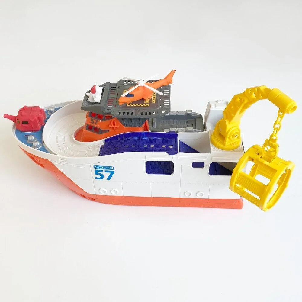 Matchbox Mission Marine Rescue Ship Complete Set